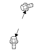 934030601608 - Electrical: Mount Bracket Bolt for Honda: Accord, Accord Crosstour, Civic, Clarity, CR-Z, Crosstour, Fit, HR-V, Odyssey, Passport, Pilot, Prelude, Ridgeline Image