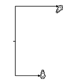 57376SNAA00 - Electrical: Mount Bracket Mount Bolt for Honda: Accord, Accord Crosstour, Civic, CR-V, CR-Z, Crosstour, Fit, HR-V, Insight, Odyssey, Passport, Pilot, Ridgeline Image
