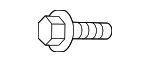 N90959003 - Body: Cross-member Bolt for Audi: A3, A3 Quattro, A3 Sportback e-tron, A5 Quattro, A5 Sportback, Q3, Q4 e-tron, Q4 e-tron Sportback, Q8 e-tron, Q8 e-tron Sportback, RS5, RS5 Sportback, S3, S5, S5 Sportback, SQ8 e-tron, SQ8 e-tron Sportback Image