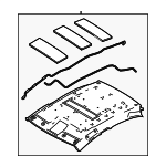 63300WB004 - Body: Headliner for Scion: iA | Toyota: Yaris iA Image