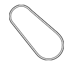 P54G15908 - Cooling System: Water Pump Belt for Mazda: 3, CX-30, CX-50 Image