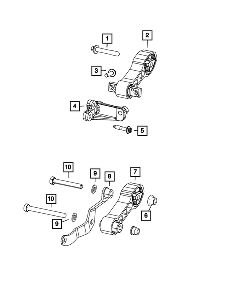 Engine Mounting for 2019 Fiat 500 #0