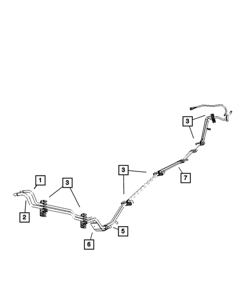 Fuel Lines for 2008 Jeep Compass #0