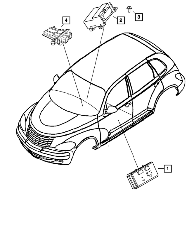 6504341 - Electrical: Tapping Screw for Mopar Image