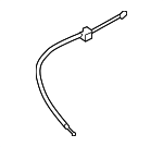 97257J0000 - Body: Control Cable for Hyundai: Accent Image