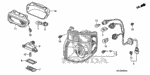 33506SNBJ51 - Electrical/Exhaust/Heater/Fuel: BULB (12V 16W) (STANLEY) for Honda Image