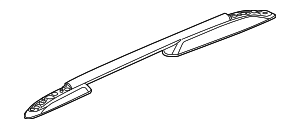 20767316 - : Part# 20767316 Passenger Side Roof Luggage Carrier Side Rail for GMC: Acadia, Acadia Limited | Saturn: Outlook Image