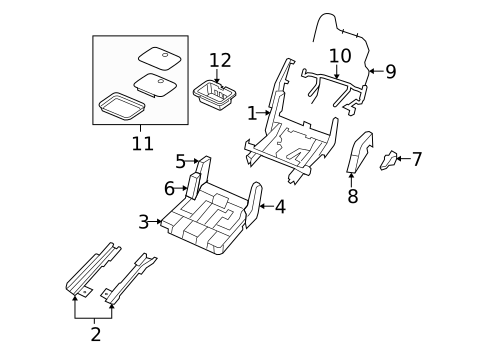 Tracks & Components for 2017 Dodge Journey #1