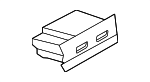 284H37JA0A - Body: USB Port for Nissan Image