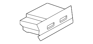 284H37JA0A - : Audio Auxiliary Jack for Nissan Image