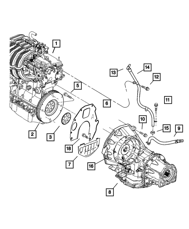 4810021 - Automatic Transmission 4 Speed: Grommet for Mopar Image