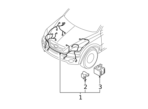Wiring Harness for 2005 Kia Sorento #0