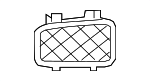 95563124200 - Electrical: Inner Cover for Porsche: Cayenne Image