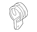 9141425 - Fuel System: Filler Pipe Bracket for Volvo Image