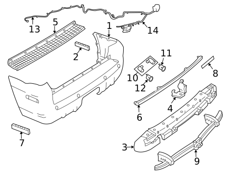 Parking Aid for 2004 Mercury Monterey #1