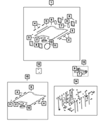 68373306AA - 6.2L Gas; Engine: Supercharger Gasket Kit for Mopar Image image
