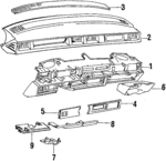25511115 - Body: Glove Box for GM Image