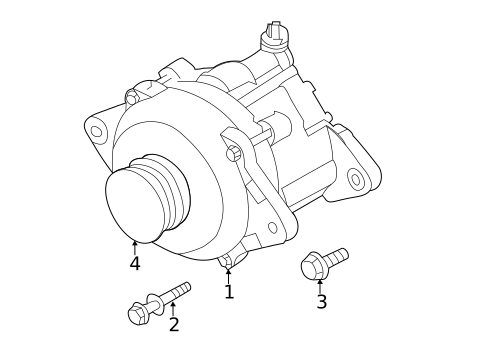 Alternator for 2012 Subaru Impreza #1