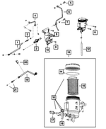 68067098AA - Fuel: Fuel Tube for Dodge: Ram 2500, Ram 3500 | Ram: 2500, 3500 Image