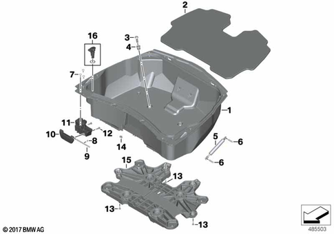 Luggage System for 2026 BMW-Motorrad K 1600 B #1