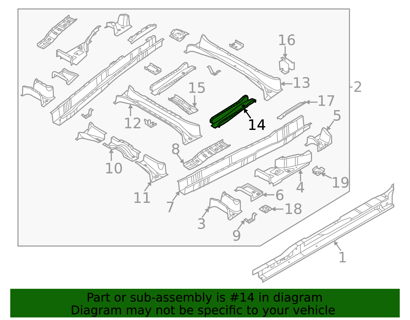 65385-R0000 - Inner Support 2022-2026 Kia Carnival | Kia.Parts Store