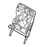 52207230143 - Body: Seat Back Frame for BMW: 535i GT, 535i GT xDrive, 550i GT, 550i GT xDrive Image