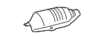 184350P020 - Exhaust: Catalytic Converter Heat Shield for Toyota Image