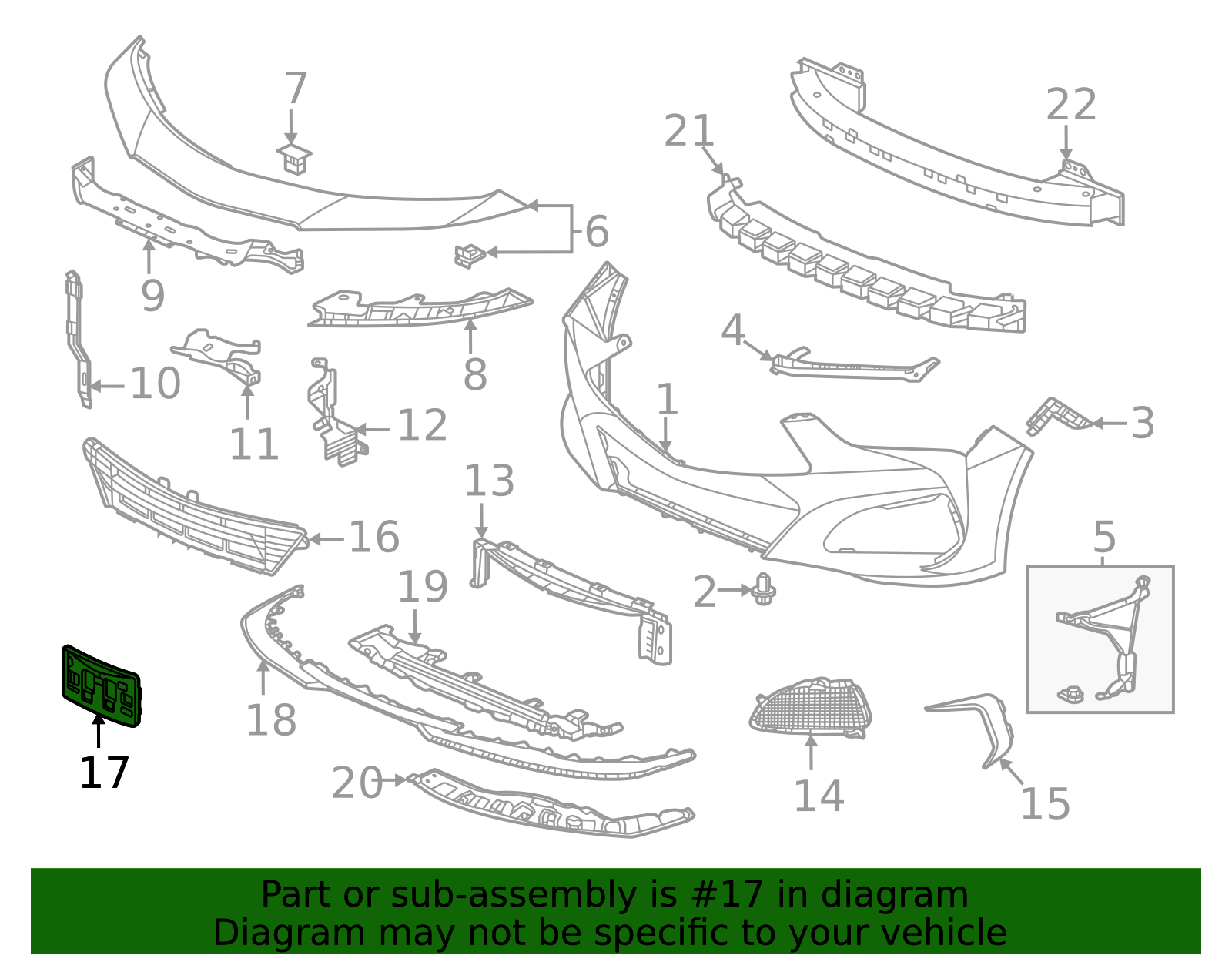 2021-2025 Acura TLX License Frame 71145-TGV-A00 | OEM Parts Online