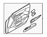 809001MB0B - : Door Trim Panel for INFINITI: M35h Image