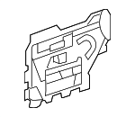 20792315 - Body: Water Deflector for Chevrolet: Silverado 1500, Silverado 2500 HD, Silverado 3500 HD | GMC: Sierra 1500, Sierra 2500 HD, Sierra 3500 HD Image