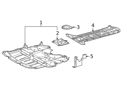 Splash Shields for 2018 Lexus GS F #0