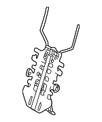 7275033150 - Body: Lumbar Adjuster for Toyota Image