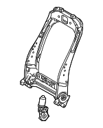 7101442350 - Body: Seat Back Frame for Toyota: bZ4X Image