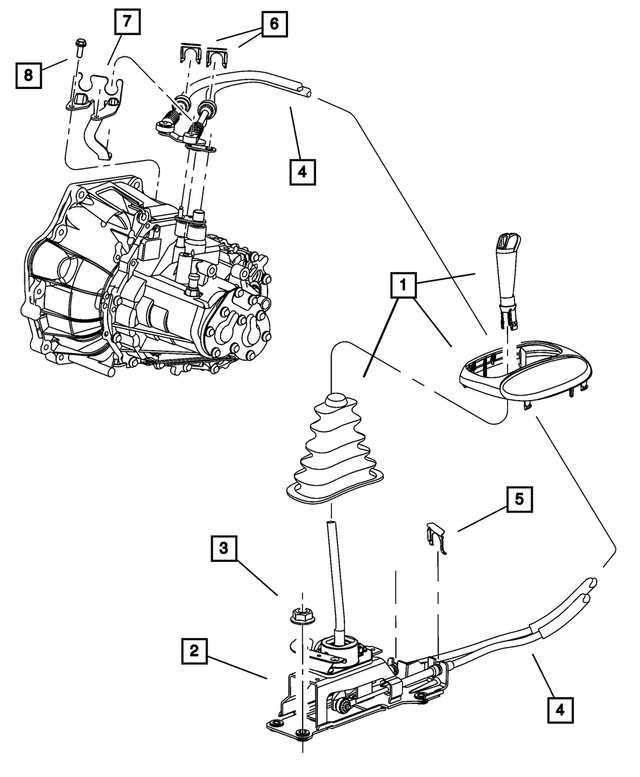 6502720 - Manual Transaxle 5 Speed: Hex Flange Lock Nut for Mopar Image image