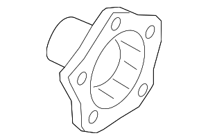 958501651 - Suspension: Wheel Hub for Porsche Image