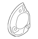 PAB61531201 - : Dust Shield for Porsche: Cayenne Image