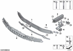 51118051189 - : Deformation Element Left for BMW Image