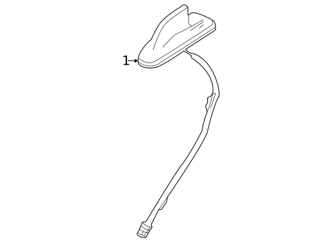 Antenna & Radio for 2021 Chevrolet Tahoe #3