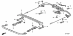 93500050080H - Interior/Bumper: SCREW, PAN (5X8) for Honda Image