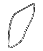 76924W010P - Body: Door Seal for Mitsubishi: Outlander, Outlander PHEV Image