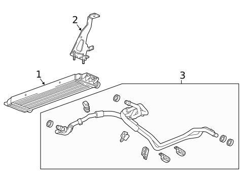 Oil Cooler for 2021 Chevrolet Camaro #0