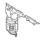 285103C370 - Exhaust: Exhaust Manifold for Hyundai: Entourage Image