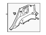 857302K005WK - Body: Lower Quarter Trim for Kia: Soul Image