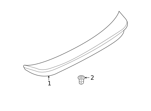 Spoiler for 2006 Nissan 350Z #0