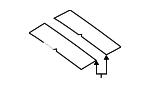 841763X000 - Body: Insulator Pad for Hyundai Image