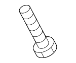 1229406251 - Body: Sun Visor Holder Screw for Hyundai Image