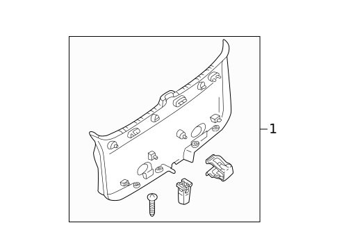 Interior Trim for 2007 Mercury Mariner #0