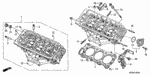 12204PJ7305 - Engine: GUIDE, VALVE (OVER SIZE) for Honda Image