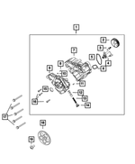 5048438AA - 2.0L I4 DOHC DI Turbo; Engine: Stud for Mopar Image