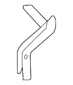 17227585325 - Cooling System: Rear Bracket for BMW: 535i, 535i GT, 535i GT xDrive, 535i xDrive Image